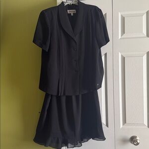 Danny & Nicole Black Dress Set